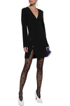 WOLFORD WOLFORD WOMAN MILEY FLOCKED 15 DENIER TIGHTS BLACK,3074457345620407819
