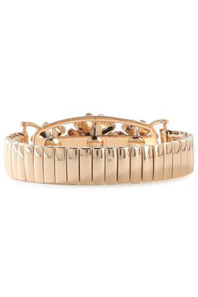 Dannijo Woman Elaine Gold-tone Crystal Bracelet Gold