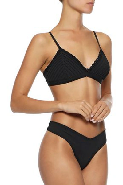 Onia Low-rise Bikini Briefs In Black