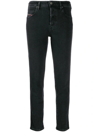 Diesel Slim Fit Jeans In Black