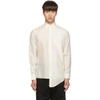 GIVENCHY GIVENCHY OFF-WHITE SILK SHIRT