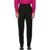 GIVENCHY GIVENCHY BLACK SLIM FIT TROUSERS