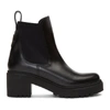 MONCLER BLACK VERA BOOTS