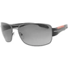 PRADA PRADA LINEA ROSSA 53NS SUNGLASSES BLACK,105273