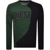 Diesel Crew Neck Knit Jumper Green