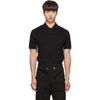 GIVENCHY GIVENCHY 黑色修身版型徽标 POLO 衫