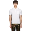 GIVENCHY GIVENCHY WHITE SLIM FIT LOGO POLO