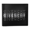 GIVENCHY GIVENCHY 黑色徽标刺绣钱包