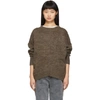 ISABEL MARANT ÉTOILE ISABEL MARANT ETOILE BROWN MANDER SWEATER