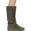 ISABEL MARANT BROWN SUEDE REONA BOOTS