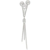 ALAN CROCETTI ALAN CROCETTI SILVER 3 PIN EARRING