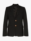 GIVENCHY GIVENCHY SINGLE-BREASTED BUTTON BLAZER,BM305S127G13783214