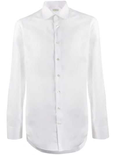 Etro Longsleeved Buttoned Shirt In White