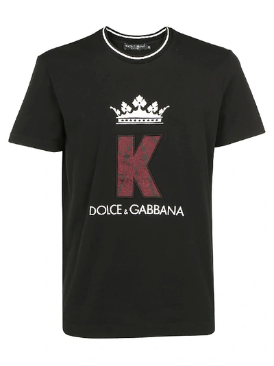 Dolce & Gabbana T-shirt In Nero