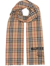 BURBERRY BEIGE CASHMERE SCARF,8009293