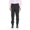 VERSACE VERSACE COLLECTION MEN'S GREEN WOOL trousers,A80286A226906A685 50