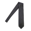 SALVATORE PICCOLO SALVATORE PICCOLO MEN'S GREY COTTON TIE,TIE6GREY UNI