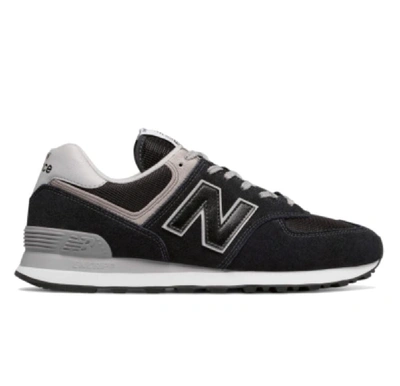 New Balance Black Suede Sneakers