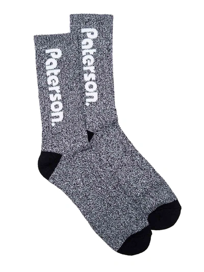 Paterson Grey Cotton Socks