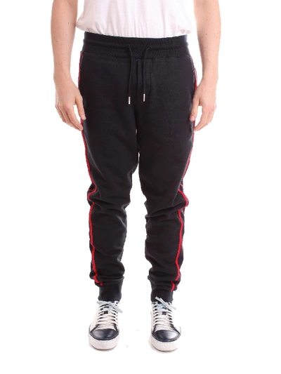 Moncler Blue Cotton Joggers