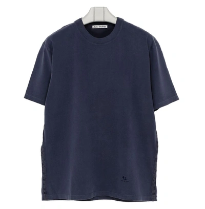 Acne Studios Blue Cotton T-shirt