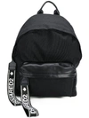 DSQUARED2 BLACK POLYESTER BACKPACK,BPM00166170000012124