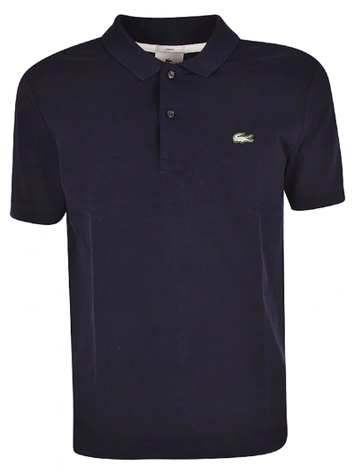 Lacoste Blue Cotton Polo Shirt