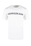 CALVIN KLEIN JEANS EST.1978 WHITE T-SHIRT,J30J307855112