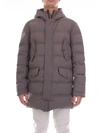 KIRED GREY POLYAMIDE DOWN JACKET,REUSS68065GREY