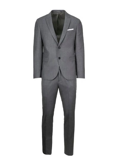 Neil Barrett Grey Wool Suit