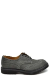 TRICKER'S TRICKER'S MEN'S GREY SUEDE LACE-UP SHOES,MCBI38173 10