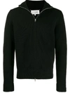 MAISON MARGIELA BLACK WOOL CARDIGAN,S50GP0143S16769900