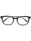 GUCCI BROWN ACETATE GLASSES,GG0390O006