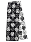 VERSACE VERSACE MEN'S WHITE WOOL SCARF,ISC3003IK0320I463 UNI