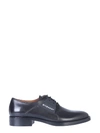 GIVENCHY GIVENCHY MEN'S BLACK LEATHER LACE-UP SHOES,BH1016H0E8001 42