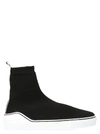 Givenchy Slip-on Logo Sneaker Boots In Black