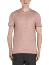 A-COLD-WALL* A-COLD-WALL* MEN'S PINK COTTON T-SHIRT,CW9SMH19ACTE187118 M