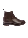 CHURCH'S CHURCH'S MEN'S BROWN LEATHER ANKLE BOOTS,WELWYNEBONY 7