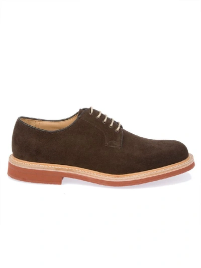 Church's Men's  Brown Leather Lace Up Shoes