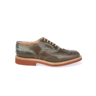 Church's Mens Multicolor Leather Lace-up Shoes