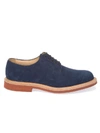 CHURCH'S CHURCH'S MEN'S BLUE LEATHER LACE-UP SHOES,FULBECKOTTERPROOFINK 6.5