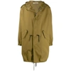 GIVENCHY GIVENCHY MEN'S GREEN COTTON COAT,BM00DL11YS333 50