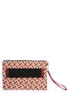 BURBERRY MULTICOLOR COTTON CLUTCH,8010766