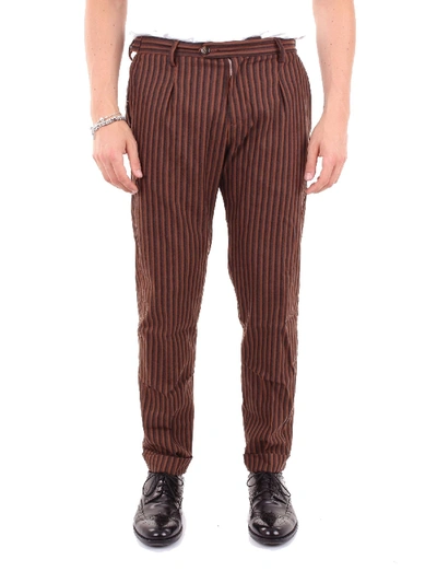 Cruna Brown Wool Pants