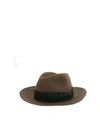 BORSALINO BROWN HAT,3903192620