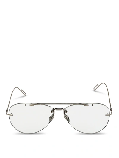 Dior Chroma1f3yga9 Silver Metal Glasses