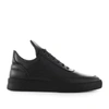FILLING PIECES BLACK LEATHER SNEAKERS,29726991847