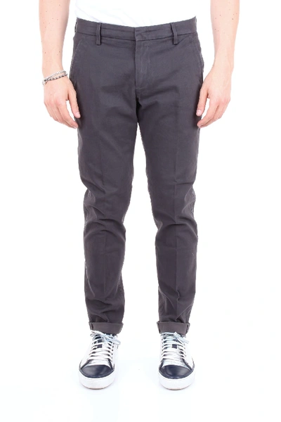 Dondup Grey Cotton Pants
