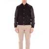 SAINT LAURENT BLACK WOOL OUTERWEAR JACKET,506557Y158S1000