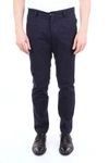 ALESSANDRO DELL'ACQUA ALESSANDRO DELL'ACQUA MEN'S BLUE COTTON trousers,AD7131P0060ERBLUE 46